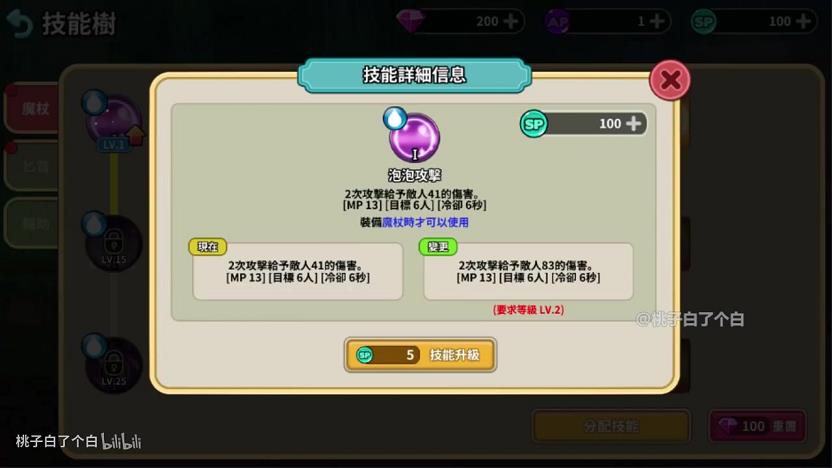 彩虹岛一个大师技能加点图(新职业剑术大师